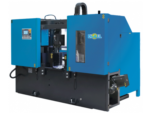 16" x 16" DoAll #DC-400CNC Hercules, dual column enclosure CNC band saw, 65-328 FPM, new - Image 1
