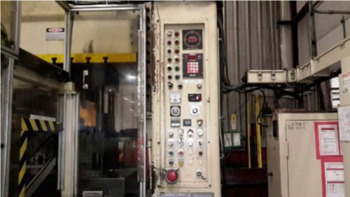 330 Ton, Stamtec #S2-300, straight side double crank press, 10.1" stroke, 30.1" Shut Height, 98.43" x55.12" - Image 4