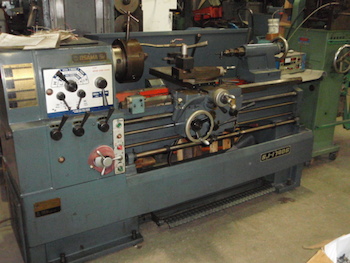 17" x 40" Shen Jey #SJ-1740G, removable gap bed lathe, inch/metric threading, 3 & 4-jaw chuck, tailstock - Image 1