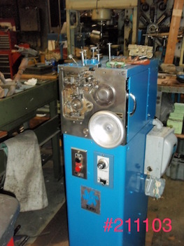 No. W100A Torrington, segment coiler,.003"-.015" wire diameter, 20-400 springs per minute, 300 FPM, feed - Image 1
