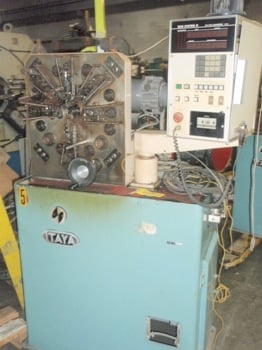 Itaya #MCS-8D, CNC wire former, .032" wire diameter, .280" spring diameter, 1.80" spring length, 4 T-slides - Image 1