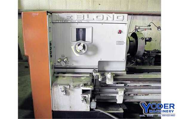 32" x 240" LeBlond #3220NF, engine lathe, 20" SOCS, 4-jaw 15" chuck, 30 HP, coolant, #66972 - Image 9