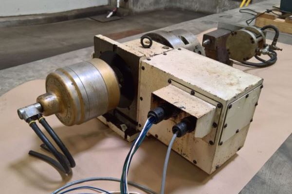 8.6" Nikken #CNC-200LF, rotary table, 8" 3-Jaw Autoblok chuck, 4th Axis drive, tailstock, 1995, #47800 - Image 3