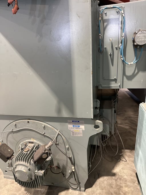 1400 HP 1200 RPM Hyundai, Frame 400, weather protected enclosure type 2, 4160 Volts, new - Image 3