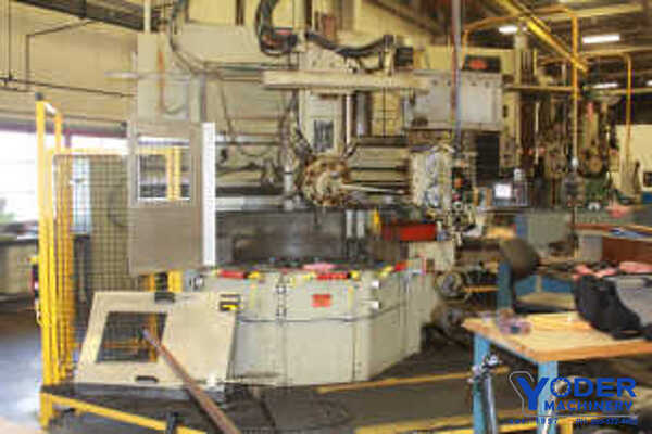 46" Bullard #Dynatrol, vertical turret lathe, 40" under cross rail, built in 4-jaw chuck, automatic lube - Image 8