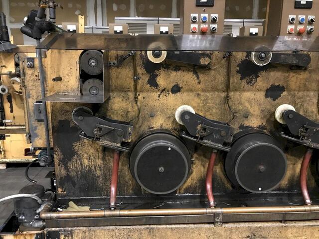 Macbee, 4 block wire drawing machine, Siemens Simoreg DC drives, oil cooled die boxes - Image 2