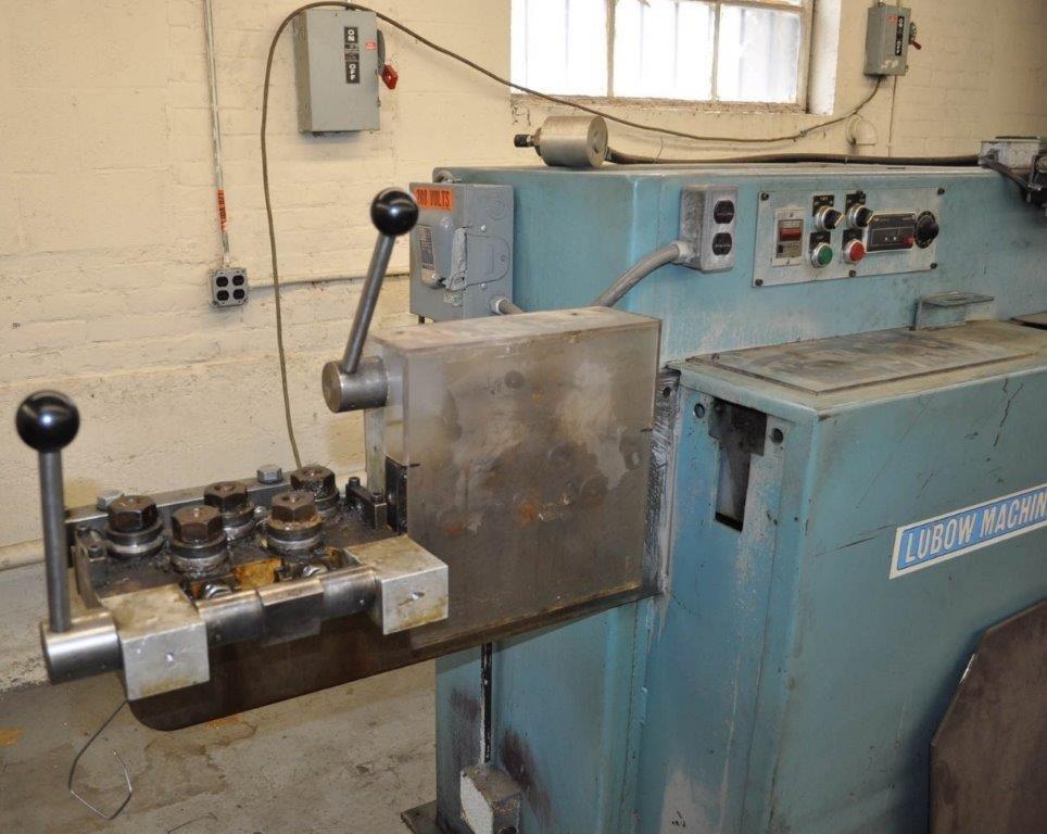 Lubow #AR-250D, automatic ring roller for round or flat wire,.250" wire diameter, 36" ring diameter - Image 3