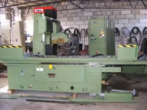12" x 35" ABA #FFU-1000/50, CNC surface grinder,Simatic S5-010W,mag.table, 1987,S29489 - Image 1