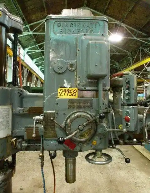 4' -11" Cincinnati Bickford Super Service #2E, 59" x36"base, 14-1500 RPM, 7.5 HP, #5MT - Image 4