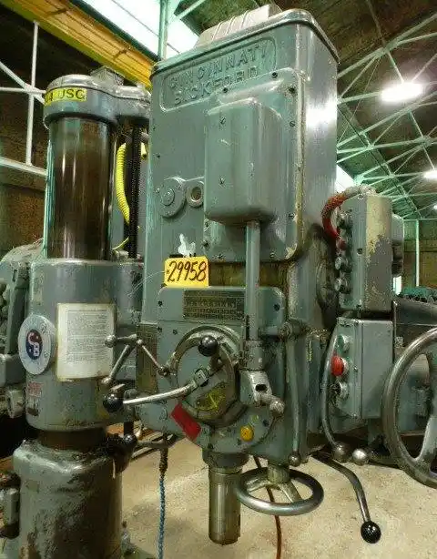 4' -11" Cincinnati Bickford Super Service #2E, 59" x36"base, 14-1500 RPM, 7.5 HP, #5MT - Image 5