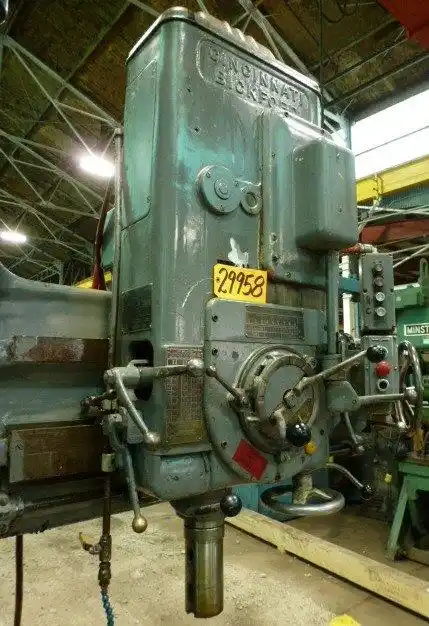 4' -11" Cincinnati Bickford Super Service #2E, 59" x36"base, 14-1500 RPM, 7.5 HP, #5MT - Image 6