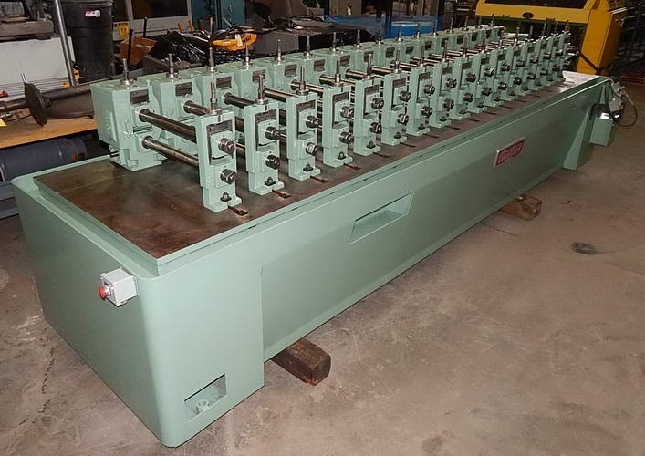 16 Stand, Ardcor rollformer, 2" spdl, 20" roll space, 10" horiz centers, 3-3/4"-5-5/8" vert, 20 HP - Image 1