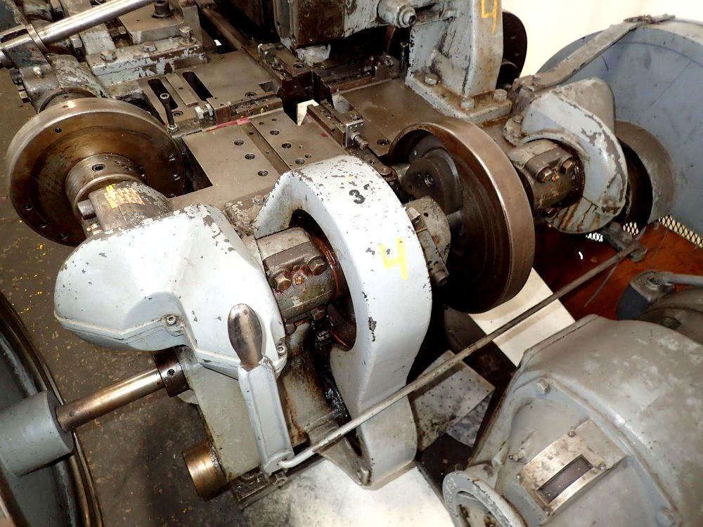 Nilson #S3F, 4-slide, with solid cams, mechanical clutch, 3/16" wire diameter, 2" strip width, 32-130 SPM - Image 2