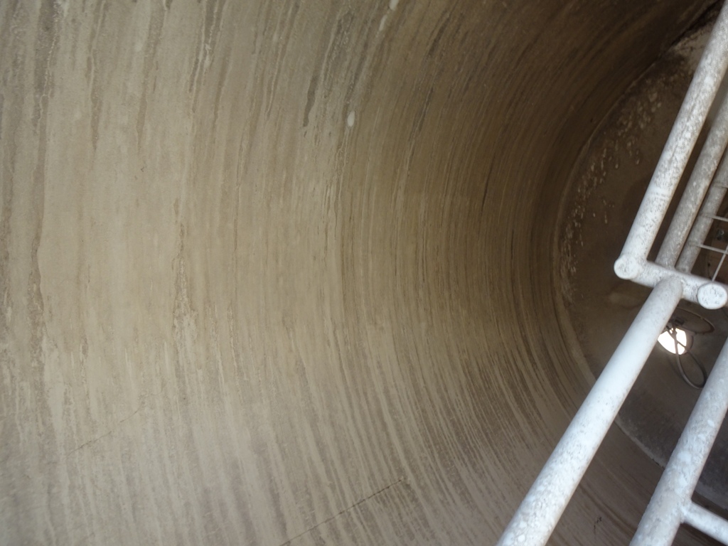 Mild Steel Silo, 1750 cu.ft., 12' x 15', cone bottom, dust collector, 12" flange bottom center discharge - Image 9