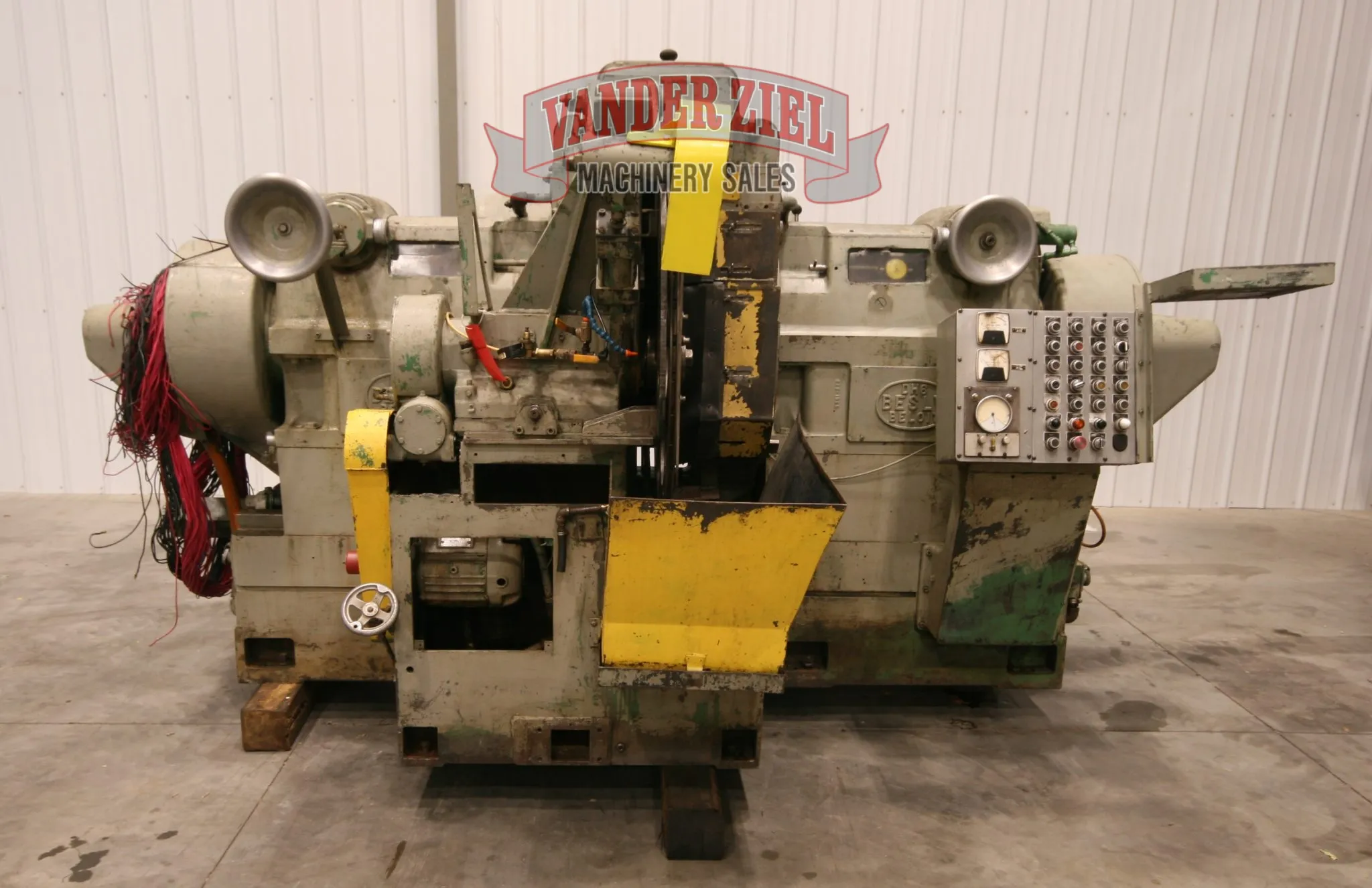 Besly Beloit #DH-6, rotary double disc grinder, 60 HP spindle drive, 30" abrasive outside dimension, #13500 - Image 1
