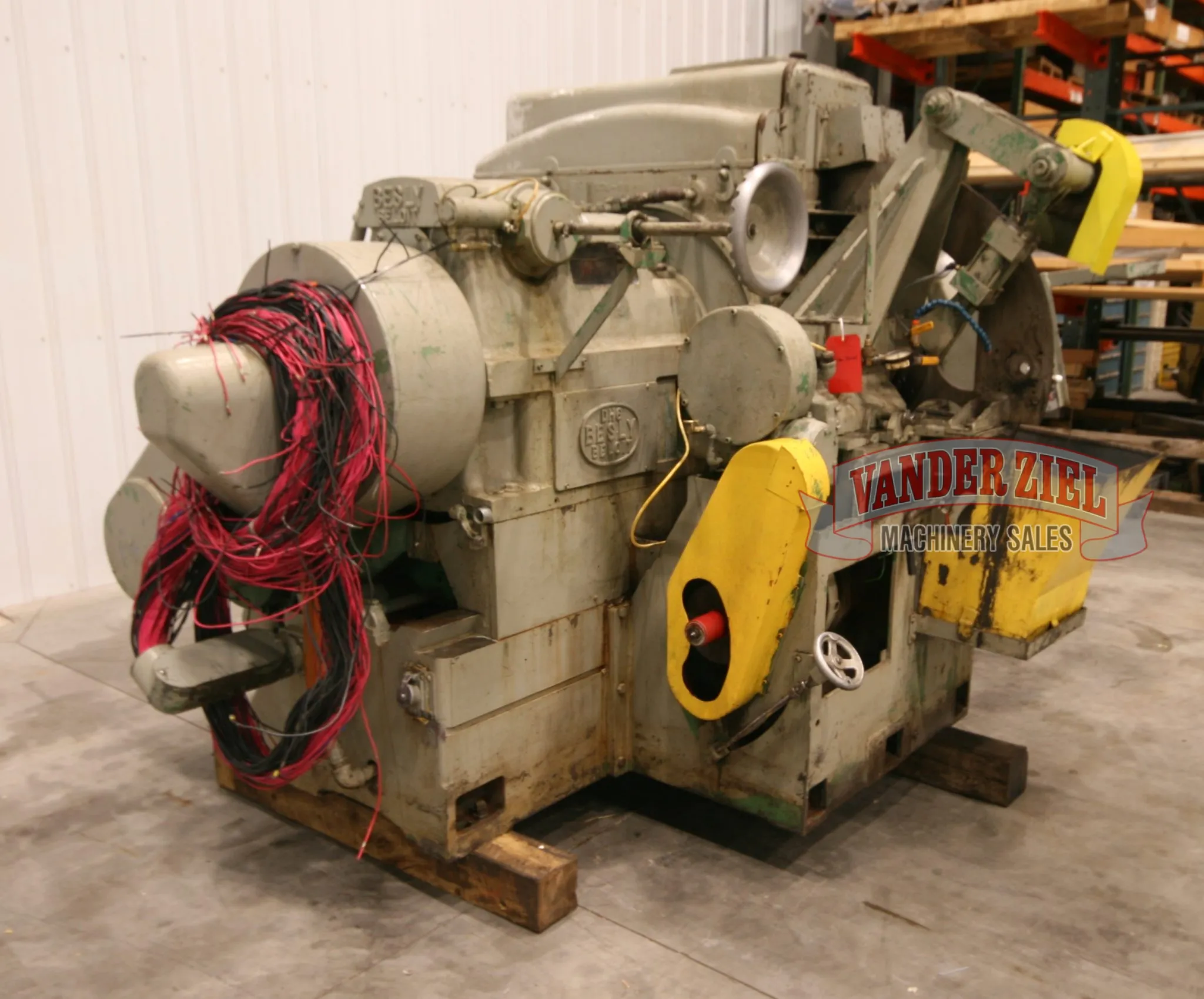 Besly Beloit #DH-6, rotary double disc grinder, 60 HP spindle drive, 30" abrasive outside dimension, #13500 - Image 3
