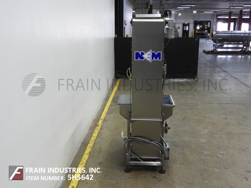 New England #HECS10, automatic, Stainless Steel, waterfall style capacity elevator/feeder & sorter, 50-300 - Image 4
