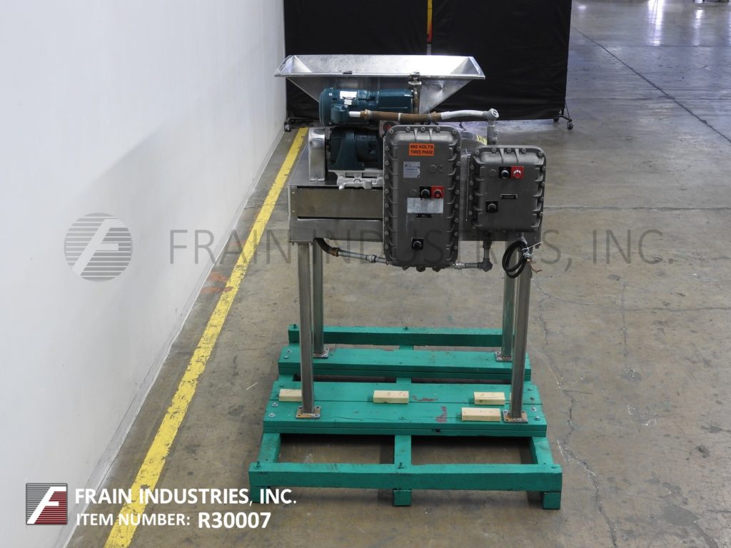 Fitzpatrick #DAS06, variable speed, auger feed, Stainless Steel hammermill with 30" x 40" hopper - Image 3