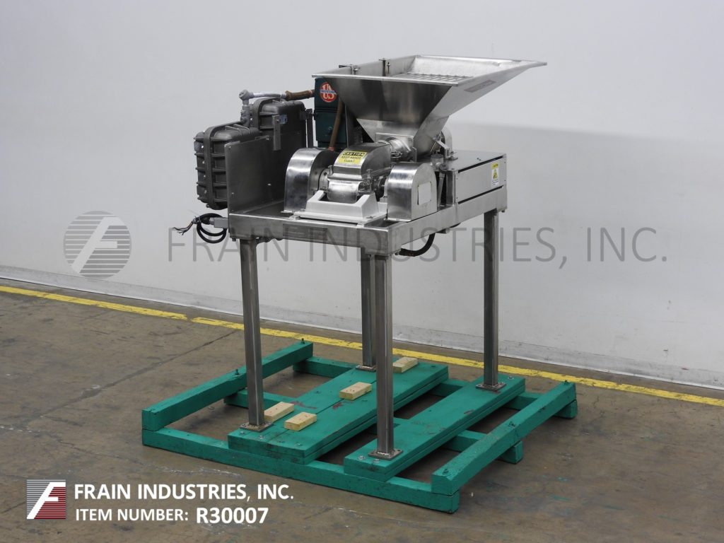 Fitzpatrick #DAS06, variable speed, auger feed, Stainless Steel hammermill with 30" x 40" hopper - Image 5