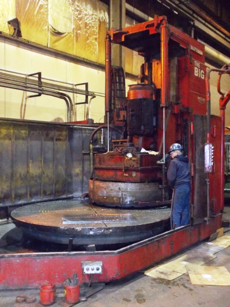 Mattison #96-120", geared head vertical spindle rotary surface grinder, 120" magnetic chuck, #SGC-03-06-2013 - Image 1