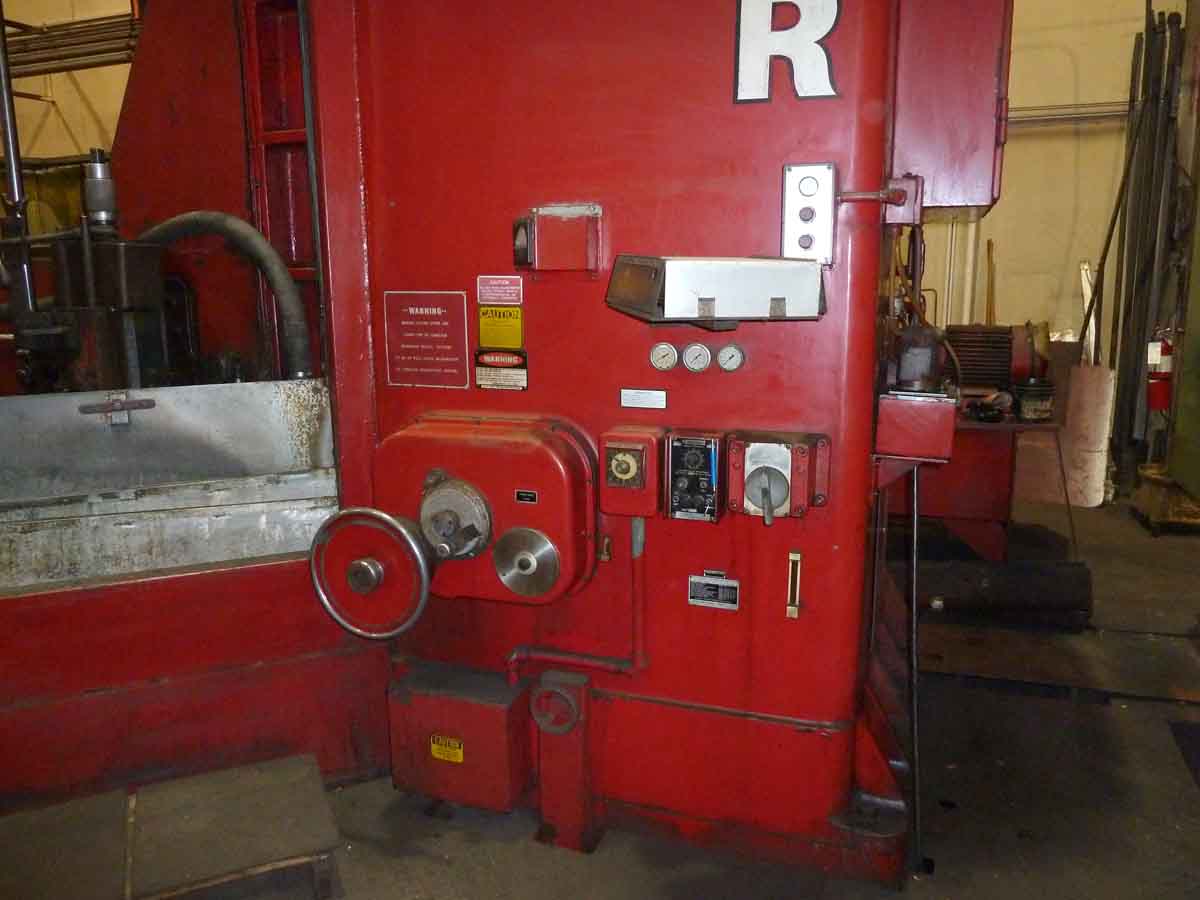 Mattison #96-120", geared head vertical spindle rotary surface grinder, 120" magnetic chuck, #SGC-03-06-2013 - Image 8