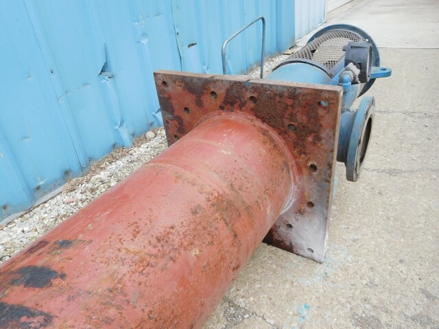 400 GPM @ 450' TDH, Worthington #12L40-7-STG, centrifugal vertical turbine pump, 75 HP motor (3 available) - Image 4