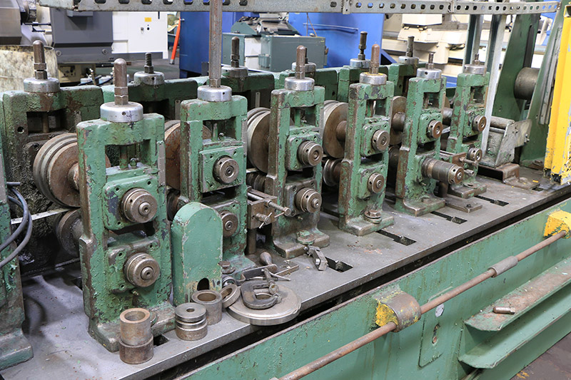 7 Stand, Yoder #M1.5, 12" width, 16"-20" ID, 4" stroke, 2" adj., rollforming line, air clutch, #156253 - Image 4
