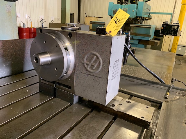 SNK #FSP-120V, 5-Axis profiler, Fanuc 11M CNC, Haas 12" CNC rotary indexer w/tailstock - Image 4