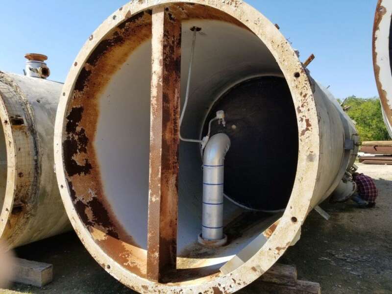 11000 gallon 115 fv/psi, 96" x 333" + 4' cone bottom, vertical, #1272173 - Image 2