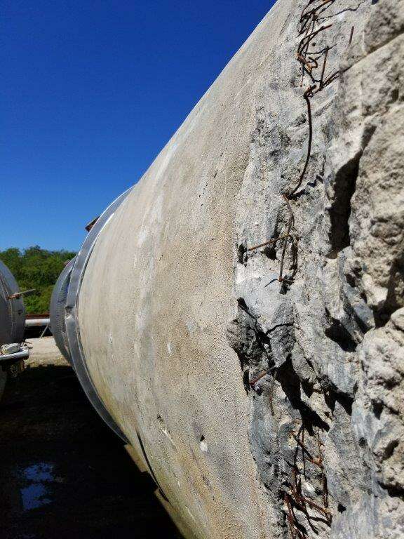 11000 gallon 115 fv/psi, 96" x 333" + 4' cone bottom, vertical, #1272173 - Image 4