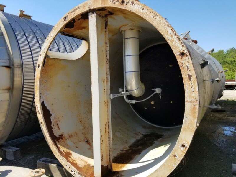 11000 gallon 115 fv/psi, 96" x 333" + 4' cone bottom, vertical, #1272173 - Image 6