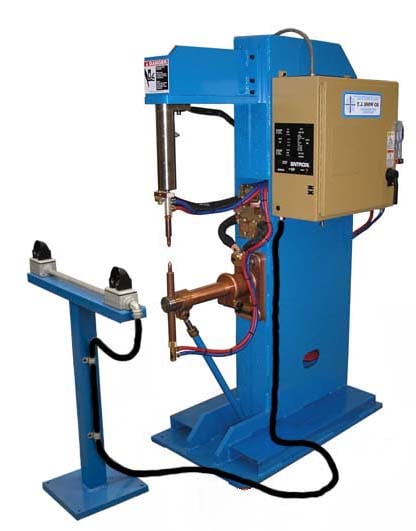 T. J. Snow #SLH, horn style slimline spot welder, 18"-36" throat, pnuematic cylinder & ram style available - Image 2