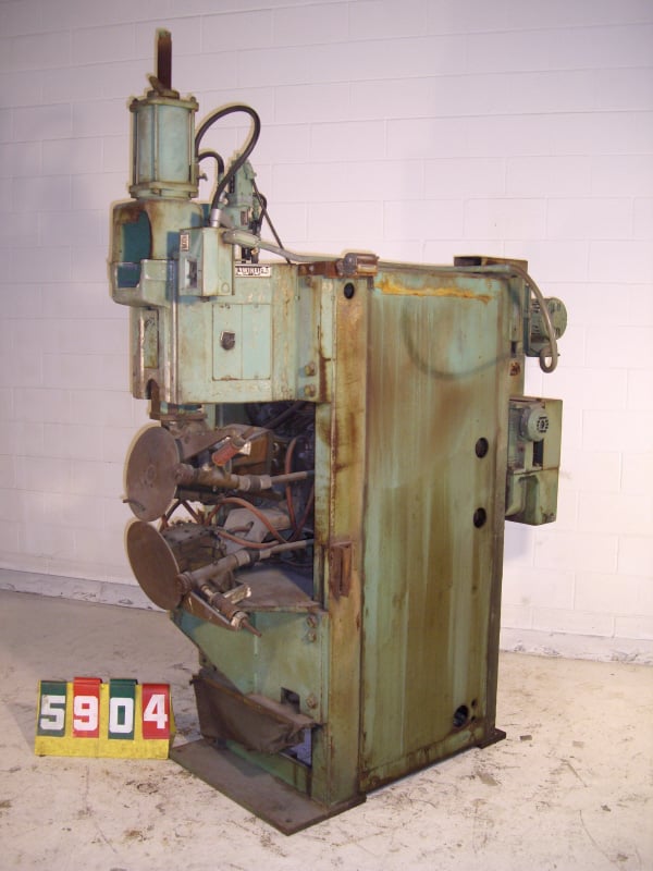 200 KVA Taylor-Winfield #MSCB-18-200SEAM, circumferential (circular) seam welder, 18" throat, 220/230/240 V. - Image 6
