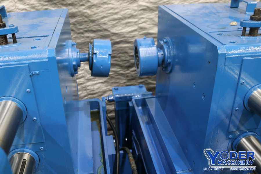 26 Stand, Tishken #26HW-3, rollformer, 3" arbor diameter, 14" roll space, 14" horiz centers, #72239 - Image 5