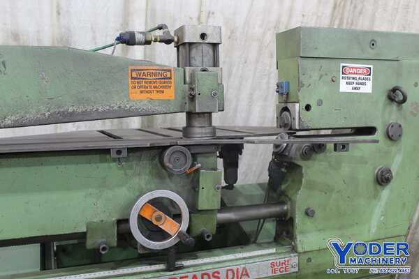 Aryma #KS3/1000, hi production circle & ring shear, 70mm cutter, 3 HP, 1983, #72422 - Image 4