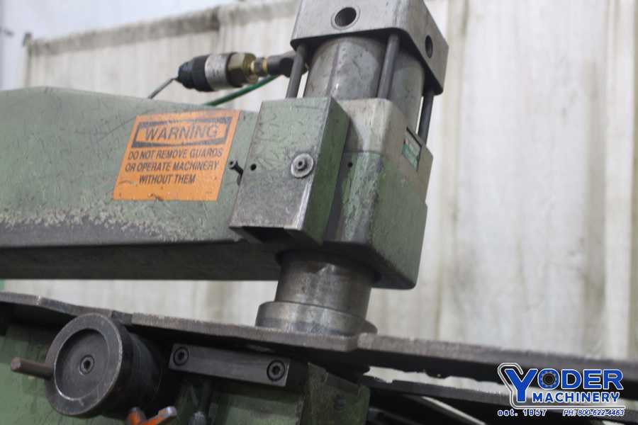 Aryma #KS3/1000, hi production circle & ring shear, 70mm cutter, 3 HP, 1983, #72422 - Image 8