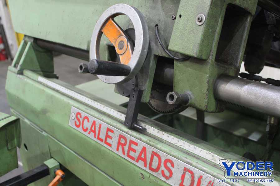 Aryma #KS3/1000, hi production circle & ring shear, 70mm cutter, 3 HP, 1983, #72422 - Image 9