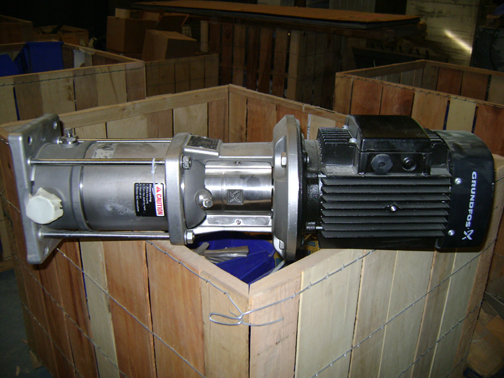 30 GPM, Grundfos #CRT4, 3 HP motor - Image 1