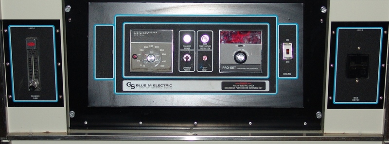 16.5" width x 19.7" H x 18" L Blue M #206 Clean Room Oven, Electric, 500&deg;F - Image 3