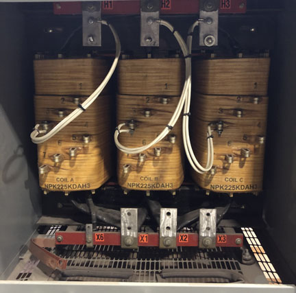 225 kVA, 480 D D/Y Primary, 240 D Secondary Dry Type - Image 1