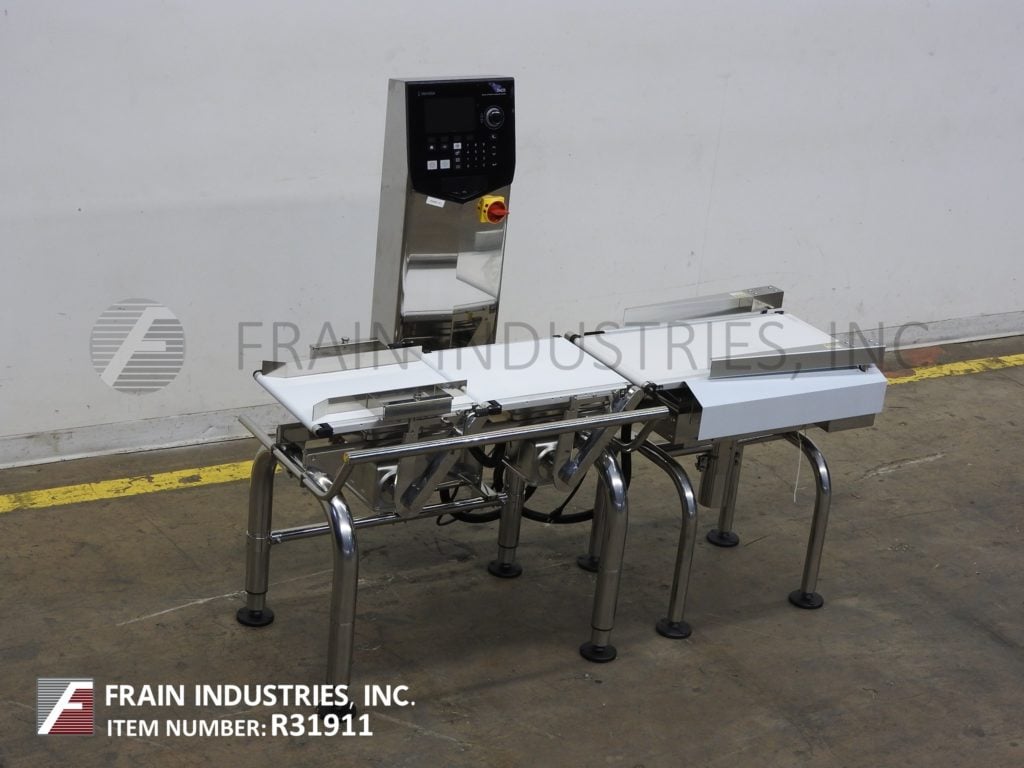 Ishida #DACSGNRE060A23/SSMB, left to right, Stainless Steel, belt checkweigher, 1-240 items per minute, up to - Image 1