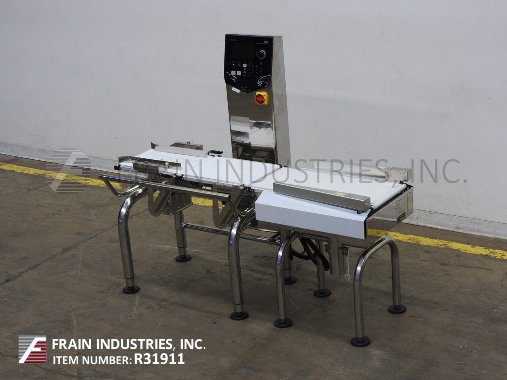 Ishida #DACSGNRE060A23/SSMB, left to right, Stainless Steel, belt checkweigher, 1-240 items per minute, up to - Image 5