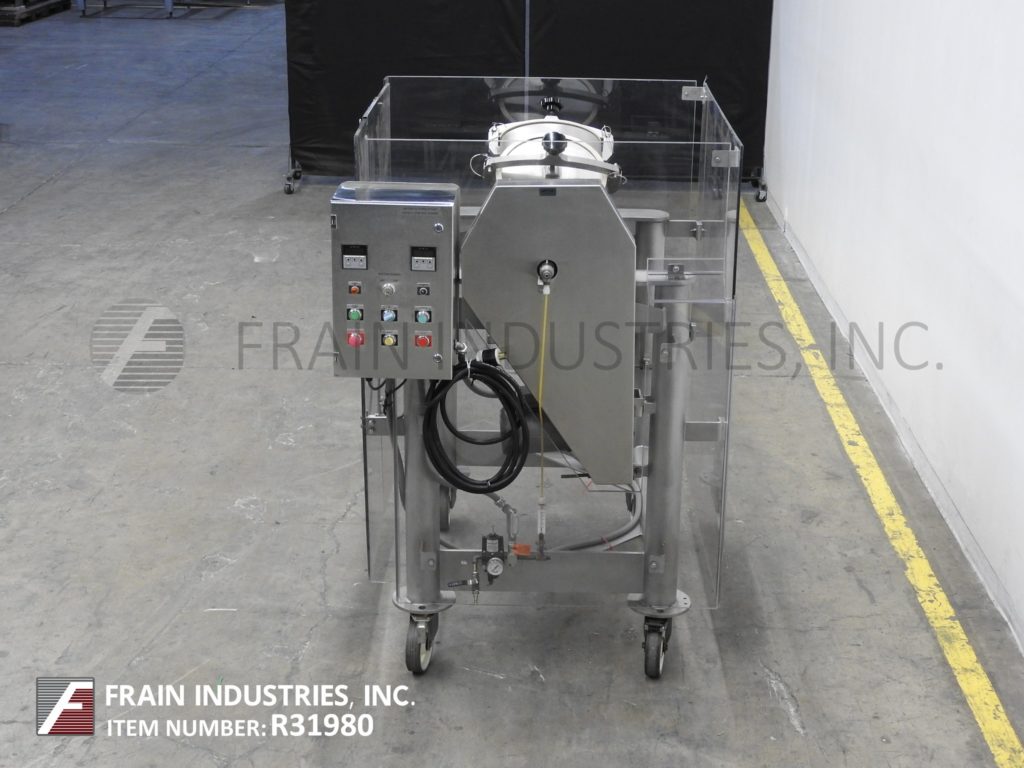 2 cu.ft. Patterson, 316 Stainless Steel twin shell mixer, (2) 12" ID product ports, 6" ID discharge w/36" - Image 3
