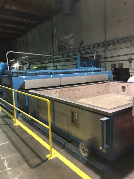 Bending oven, Casso-Solar Corp., 1600°F, 120" x156" heated, 144" x108" glass size - Image 2