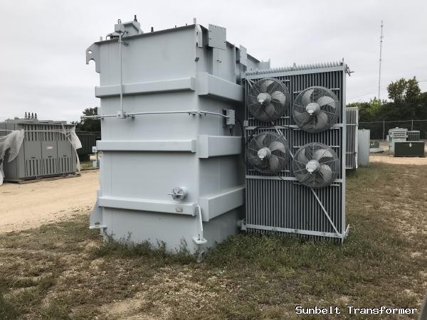 5000/7000 KVA 138000 Delta Primary, 13200Y/7620 x 26400Y/15240 Secondary, Southwest Electric Southwest, w/LTC - Image 2