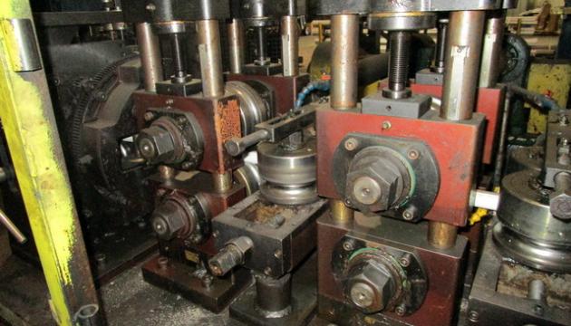 2" x .135" Addison Machine #AM-2250-U / Elva Solid State welder tube mill line, 30-150 FPM, (2) 50 HP DC - Image 4