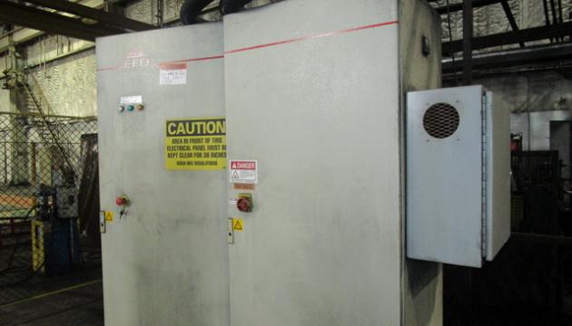 2" x .135" Addison Machine #AM-2250-U / Elva Solid State welder tube mill line, 30-150 FPM, (2) 50 HP DC - Image 5