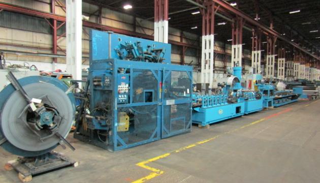 2" x .083" AEF complete tube mill, w/Kent Floop & Alpha cut-off, 2.5" shaft diameter, tooling, universal - Image 2
