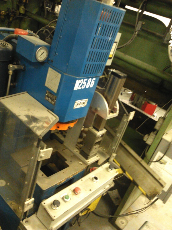5 Ton, Heim #HPY5054, hydraulic, 1/16" - 1-1/2" keyway cut., 19" thr., 12" work height, 20" x 31" table, 45 - Image 2