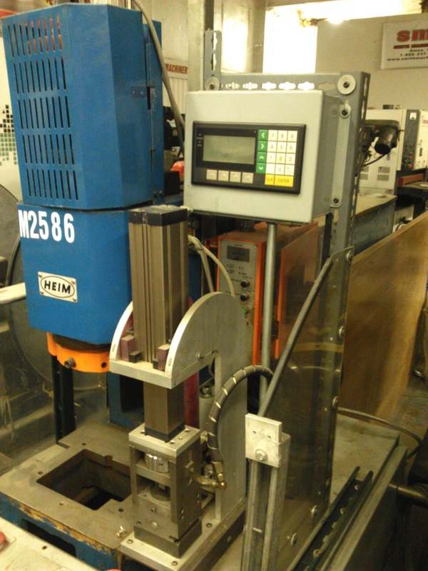 5 Ton, Heim #HPY5054, hydraulic, 1/16" - 1-1/2" keyway cut., 19" thr., 12" work height, 20" x 31" table, 45 - Image 5